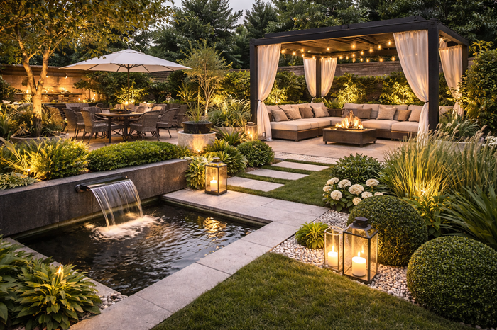 Giardino moderno: 5 elementi indispensabili per uno spazio elegante e funzionale